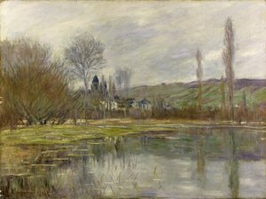 Landskab af Claude Monet